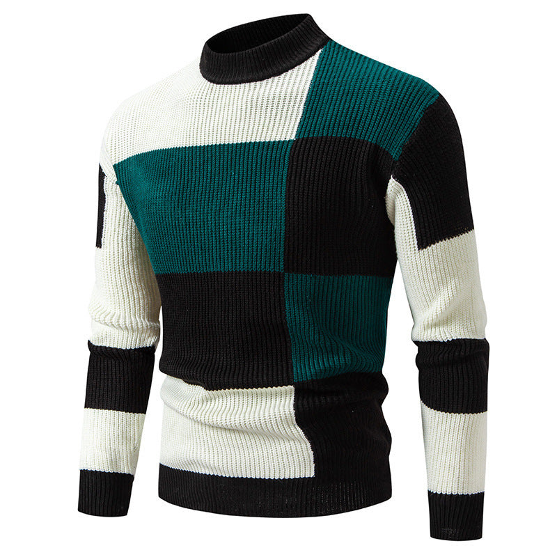 Heren Sweater Half Turtleneck