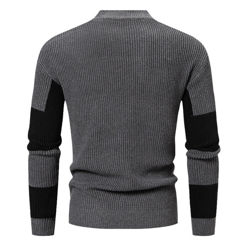 Heren Sweater Half Turtleneck