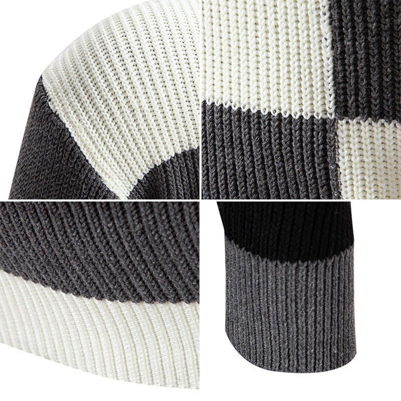 Heren Sweater Half Turtleneck