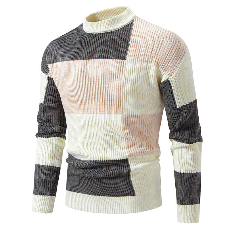 Heren Sweater Half Turtleneck