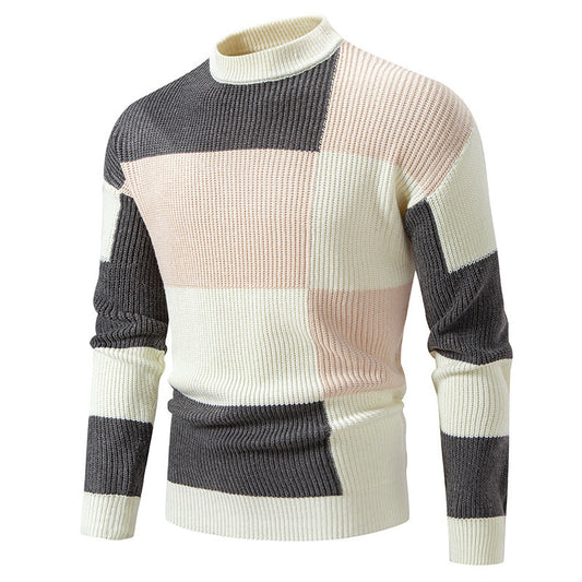 Heren Sweater Half Turtleneck